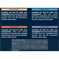 GOURMET Perle Chef's Collection in Gravy Wet Adult Cat Food 40x85g
