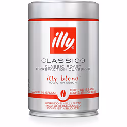 ILLY Coffee Classico Coffee Beans Medium Roast 100% Coffee Beans 250g