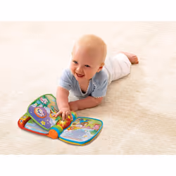 VTech Baby Musical Rhymes Book, Multicoloured, Toy for Ages 3 Months +
