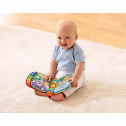 VTech Baby Musical Rhymes Book, Multicoloured, Toy for Ages 3 Months +