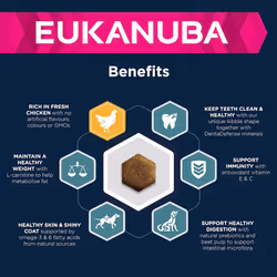 Eukanuba Complete Dry Dog Food for Adult Small Breeds with Fresh Chicken 3 kg
