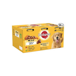 Pedigree Adult - Wet Dog Food - for Adult Dogs - Can Meaty Meals in Jelly - 6 x 400g (Pack of 4)
