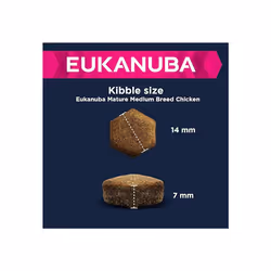Eukanuba Complete Dry Dog Food for Mature Senior Medium Breeds with Fresh Chicken 3 kg