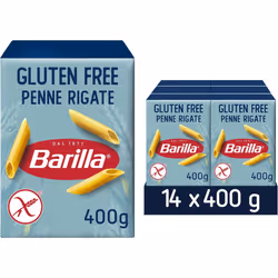 Barilla Pasta Gluten Free Penne Rigate, Pack of 14 x 400g