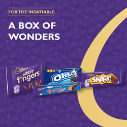 Cadbury Pack of 1 & OREO Big Box of Treats 64 Assorted Chocolates & Snacks 1790 g