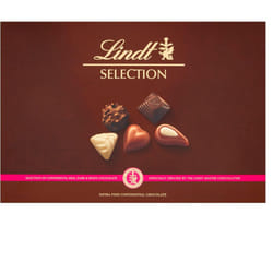 Lindt Selection Chocolate Box Extra Large 40 Assorted Milk Dark & White Chocolates 427g Sharing Box Birthday Celebrations Congratulations Thank you