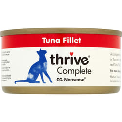 thrive Cat 100% COMPLETE - TUNA FILLET (pack of 12)