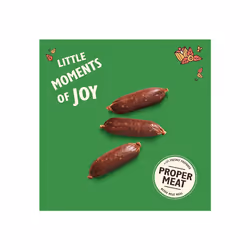 Lilys Kitchen Made with Natural Ingredients Adult Dog Treats Packet Cracking Pork with Apple Sausages Grain-Free Recipes 8 x 70g