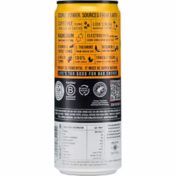 TENZING Super Natural Energy Drink, Fiery Mango, 160MG Caffeine, Vitamin D, Magnesium, Mushrooms  Vegan, & Gluten Free, 330ml (Pack of 12)