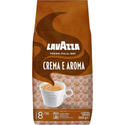 Lavazza Crema e Aroma, Arabica and Robusta Medium Roast Coffee Beans, 1 kg (Pack of 1)