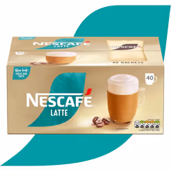 NescafÃ© Latte Instant Coffee Sachets - 40 X 18G