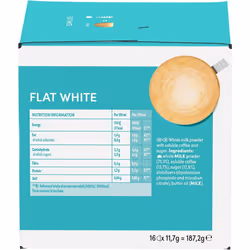NESCAFÃ Dolce Gusto Flat White Coffee Pods - total of 48 Creamy Coffee Flavoured Pods (3 Packs)