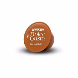 NESCAFÃ Dolce Gusto Cafe Au Lait Coffee Pods - total of 90 Capsules- Medium Roasted Coffee with Milk - Intensity 7 (3 Packs)