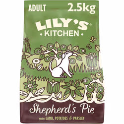 Lilys Kitchen Made with Natural Ingredients Adult Dry Dog Food Shepherds Pie Balanced Recipe 2kg Bag
