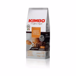Kimbo Crema Intensa Whole Coffee Beans, Medium Roast, 1kg Bag