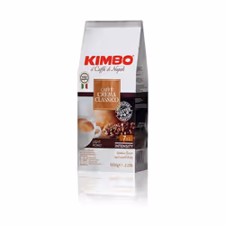 Kimbo Crema Intensa Whole Coffee Beans, Medium Roast, 1kg Bag
