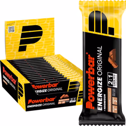 Powerbar - Energize Original - Chocolate - 15x55g - High Carb Energy Bar - Magnesium&Sodium