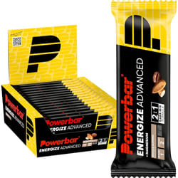 Powerbar - Energize Advanced - Mocca Almond - 15x55g - High Carb Energy Bar - Magnesium&Sodium