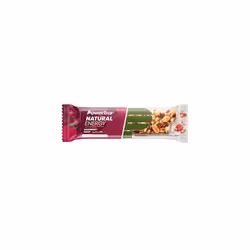 Power Barr Natural Energy Cereal Raspberry Crisp 18x40g - Vegan Carbohydrate Energy Bar + Magnesium
