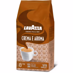 Lavazza Crema e Aroma, Arabica and Robusta Medium Roast Coffee Beans, 1 kg (Pack of 1)