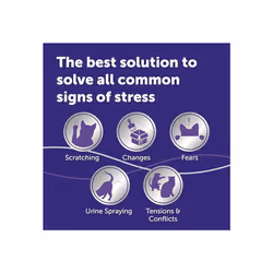 Feliway Optimum 30 Day Refill 48ml Plug In Anxiety Relief Diffuser For Cats Calm Your Cat & Reduce Behavioural Issues & Stress With Feliway Optimum