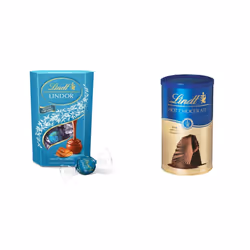 Lindt Lindor Chocolate Truffles Box, Salted Caramel, Approximate 16 Balls, 200 g - Chocolate Balls with a Smooth Melting Fill ...