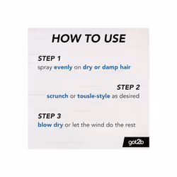 Schwarzkopf got2b Beach Matt Texture Sea Salt Hair Spray Medium Hold Creates Waves and Textures with a Matt Finish packaging may vary 200 ml Pack of 1