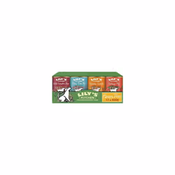 Lily's Kitchen Natural Adult Wet Dog Food Tins Grain-Free Recipe Variety Pack 12x400g