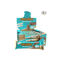 Grenade High Protein, Low Sugar Bar - Chocolate Chip Salted Caramel, 12 x 60 g