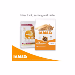 IAMS Complete Dry Cat Food for Senior 7+ Cats with Chicken 3 kg