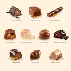 Thorntons Classic Collection Chocolate Hamper Gift Box Christmas Chocolate Gift Celebration  Assorted Milk White and Dark Chocolates Pack of 1 x 449g