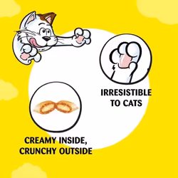 Dreamies Cat Treats Cheese 350g (pack of 2)