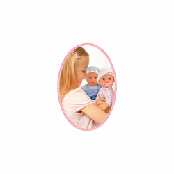 John Adams 9509 EA Tiny Tears Best Friends, Multi-Coloured, 3 Years