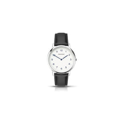 1346 Sekonda Mens Black Leather Strap Analogue Wrist Watch