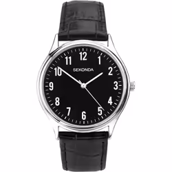 Sekonda Men's Analog Quartz Watch with Leather Strap 1777