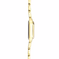 Sekonda Monica Ladies 20mm Quartz Watch in White with Analogue Display  and Gold Alloy Strap 40144
