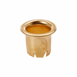 Natural Brass Finish Eyelets For up to 30 Sheets 47 mm Diameter and 55 mm Length Use with Hole Punch and Eyelet Pliers Copper ...