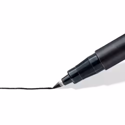 Staedtler Lumocolor Permanent Pen 318-9 Fine 0.6mm Line - Black ( Box of 10 )