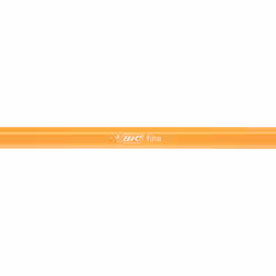 BIC Orange Original Fine Ballpoint Pens Fine Point (0.8 mm) - Black, Box of 20