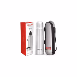 Milton Thermosteel Flip Lid 500, Double Walled Vacuum Insulated Thermos 500 ml | 16 oz | 24 Hours Hot and Cold Water Bottle w ...