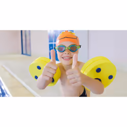 Zoggs Kids Lightweight And Comfortable Foam Float Discs Arm Bands for Swimming - 2-6 Years
