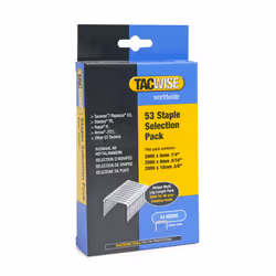 1095 Selection Pack of Type 53 / 6-10 mm Galvanised Staples, Pack of 6000