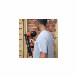 Tacwise KDH90V Angled Air Strip Nail Gun, Uses Paper Collated Strip Nails, 50-90 mm, 34 Inclined