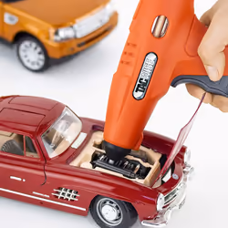 Tacwise 1558 H4-7 Cordless 4V Hot Melt Glue Gun, Orange