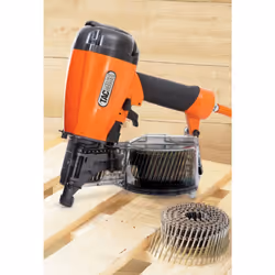 Tacwise FCN55V Mini Air Coil Nail Gun, Uses Flat & Conical Top Coil Nails