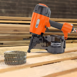 TACWISE JCN90V Air Coil Nail Gun, Uses Flat Top Coil Nails, 50-90 mm