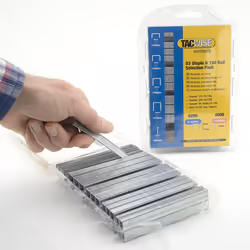 Tacwise 1628 Selection Pack 53/6-12 mm & 180/10 mm Staples & Nails Pack of 10200