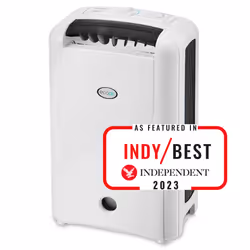 EcoAir DD1S MK3 Desiccant Dehumidifier Black 7.5L Antibacterial Filter