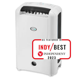EcoAir DD1S MK3 Desiccant Dehumidifier Black 7.5L Antibacterial Filter