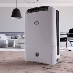EcoAir DD1S MK3 Desiccant Dehumidifier Black 7.5L Antibacterial Filter